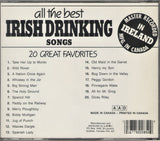 Various : All The Best Irish Drinking Songs (CD)