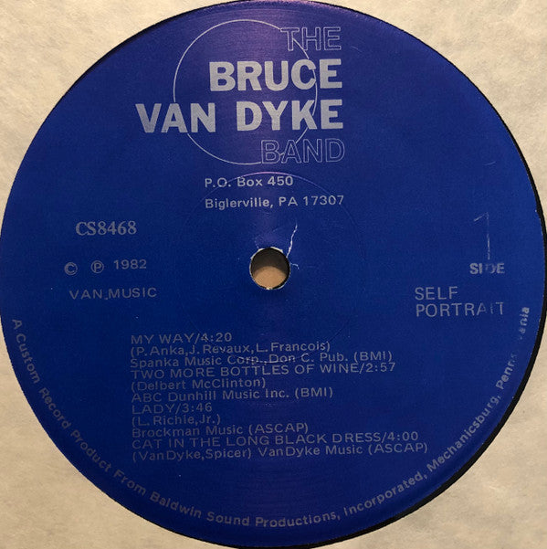 Buy The Bruce van Dyke Band : Self Portrait (LP, Album) Online for a ...