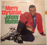 Johnny Mathis : Merry Christmas (LP, Album, RE, Pit)