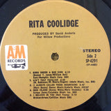 Rita Coolidge : Rita Coolidge (LP, Album, Pit)