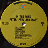 Peter, Paul & Mary : In The Wind (LP, Album, RE, Ter)