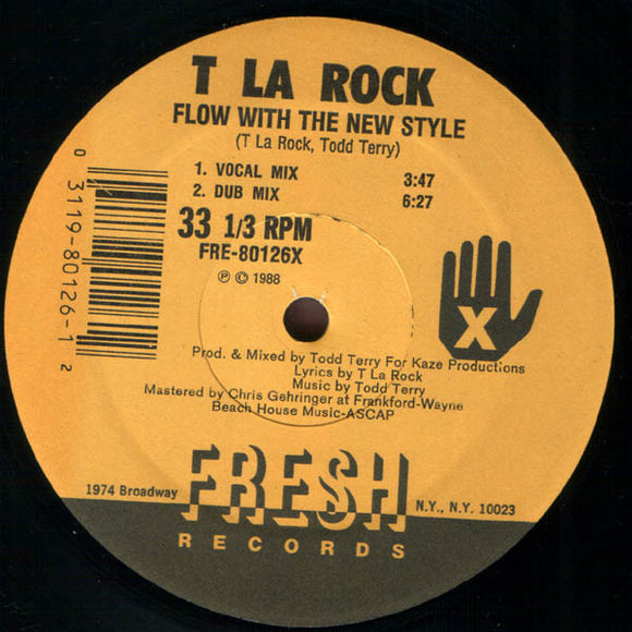 T La Rock : Flow With The New Style (12