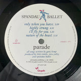 Spandau Ballet : Parade (LP, Album)