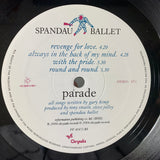 Spandau Ballet : Parade (LP, Album)