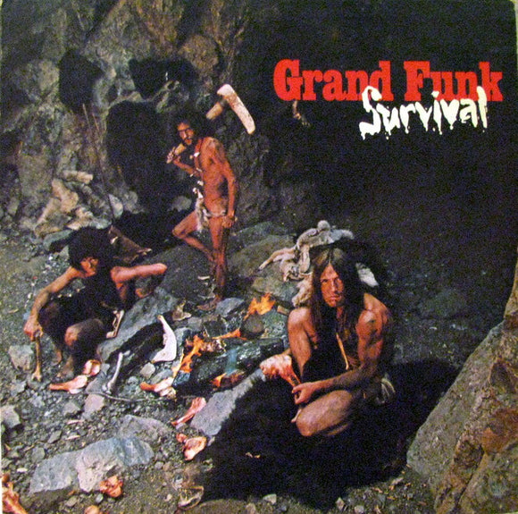 Grand Funk Railroad : Survival (LP, Album, Win)