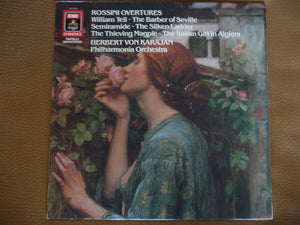 Herbert von Karajan : Rossini Overtures (LP, Album)