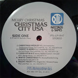 Various : Merry Christmas Christmas City USA (LP, Album)