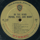 Peter, Paul & Mary : In The Wind (LP, Album)