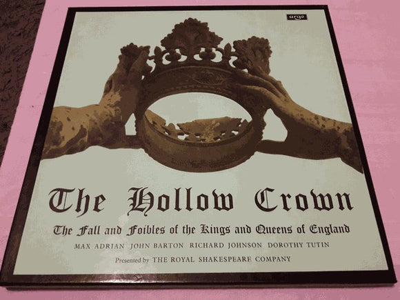 Max Adrian, John Barton (2), Richard Johnson (3), Dorothy Tutin Presented By Royal Shakespeare Company : The Hollow Crown (2xLP + Box)