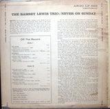 The Ramsey Lewis Trio : Never On Sunday (LP, Album, Mono)