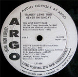 The Ramsey Lewis Trio : Never On Sunday (LP, Album, Mono)