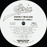 Charly McClain : Women Get Lonely (LP, Promo)