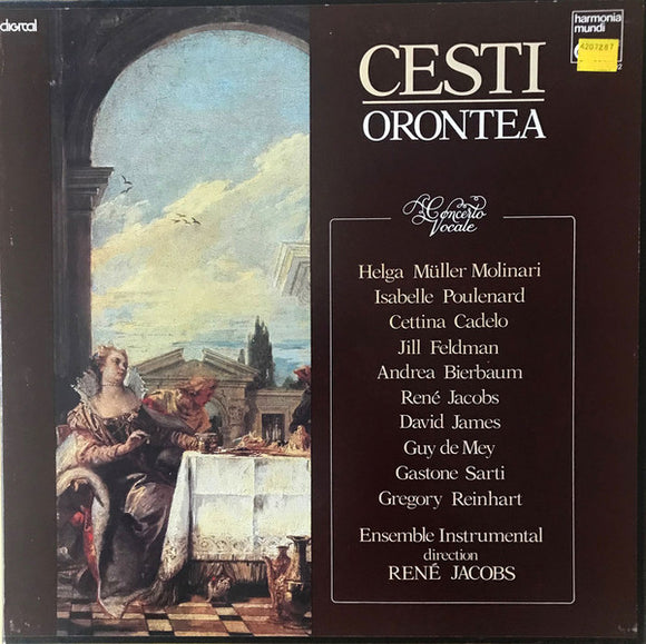 Antonio Cesti, René Jacobs : Orontea (3xLP, Box)