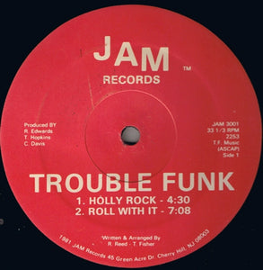 Trouble Funk : Holly Rock (12")