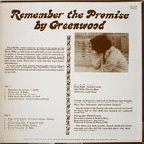 Greenwood (7) : Remember The Promise (LP, Album)