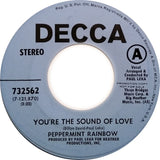 The Peppermint Rainbow : You're The Sound Of Love / Jamais (7", Promo)