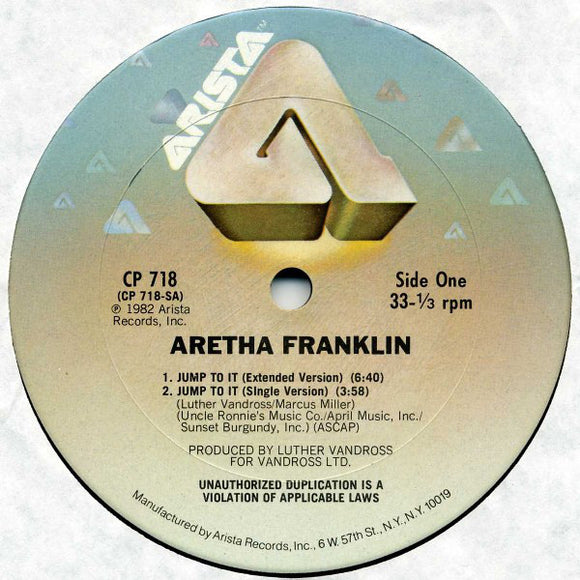 Aretha Franklin : Jump To It (12