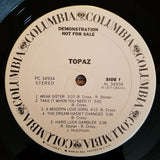 Topaz (28) : Topaz (LP, Album, Promo)