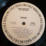 Topaz (28) : Topaz (LP, Album, Promo)