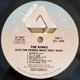 The Kinks : Give The People What They Want (LP, Album, San)