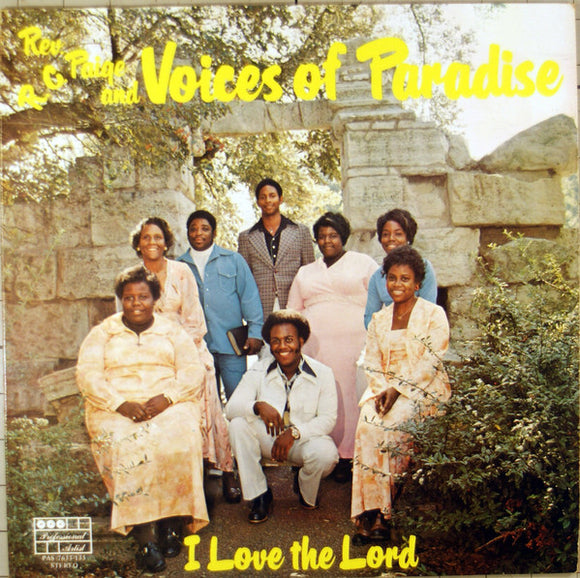 Rev. R.C. Paige And Voices Of Paradise : I Love The Lord (LP)