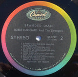 Merle Haggard And The Strangers (5) : Branded Man (LP, Album, Scr)