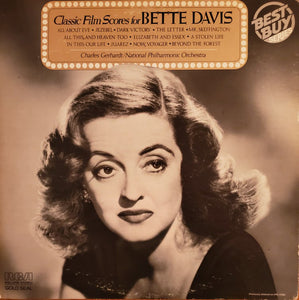 Charles Gerhardt, National Philharmonic Orchestra : Classic Film Scores For Bette Davis (LP, Album, RE)