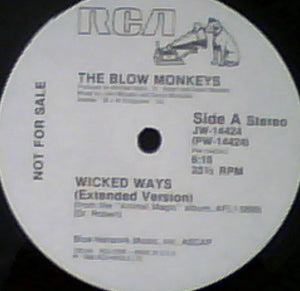 The Blow Monkeys : Wicked Ways (12", Promo)