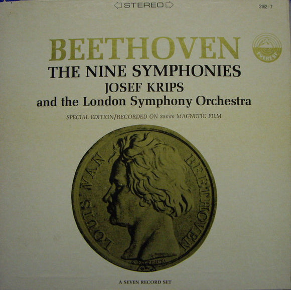 Ludwig van Beethoven, Josef Krips, The London Symphony Orchestra : The Nine Symphonies (7xLP, RE, S/Edition, Spe + Box)