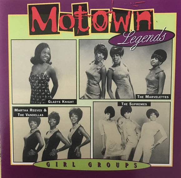 Various : Motown Legends Girl Groups (CD, Comp)