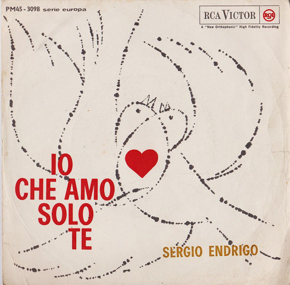 Sergio Endrigo : Io Che Amo Solo Te (7