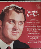 Nicolai Gedda : Sings Great Tenor Arias From French Opera (12")