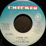 Little Milton : If Walls Could Talk / Loving You (7", Single, Promo)