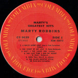 Marty Robbins : Marty's Greatest Hits (LP, Comp, RE)