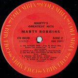 Marty Robbins : Marty's Greatest Hits (LP, Comp, RE)