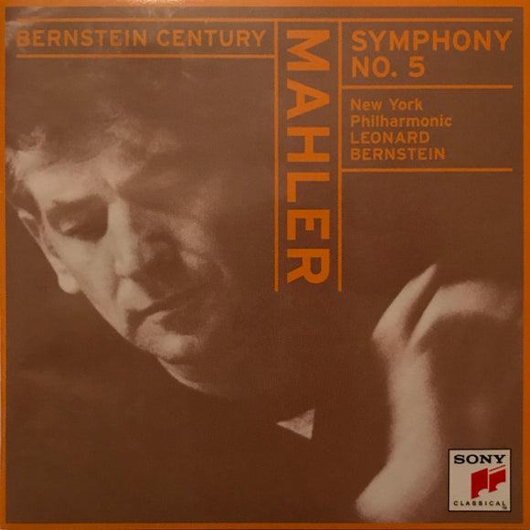 Gustav Mahler - Leonard Bernstein, The New York Philharmonic Orchestra : Symphony No. 5 (CD, Album, RE, RM)
