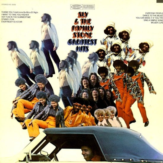 Sly & The Family Stone : Greatest Hits (LP, Comp, Pit)