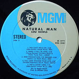 Lou Rawls : Natural Man (LP, Album, Kee)