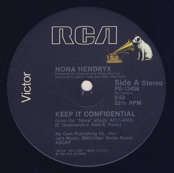 Nona Hendryx : Keep It Confidential (12