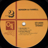 George Benson & Joe Farrell : Benson & Farrell (LP, Album, San)