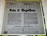 The Blue Ridge Quartet : Puts It Together (LP, Album)