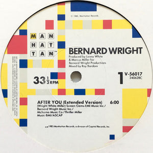 Bernard Wright : After You (12")