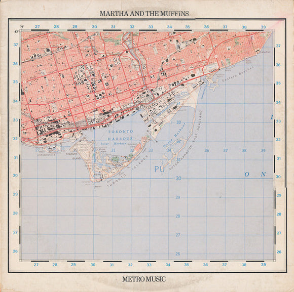 Martha And The Muffins : Metro Music (LP, Album, SP )