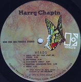 Harry Chapin : Heads & Tales (LP, Album, Gat)