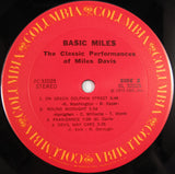 Miles Davis : Basic Miles - The Classic Performances Of Miles Davis (LP, Comp)