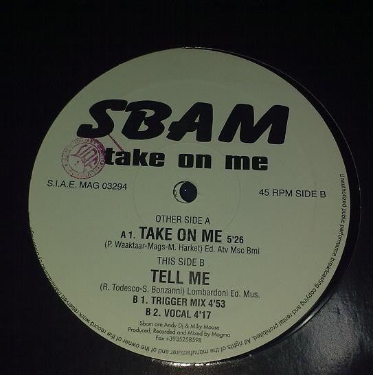 S-Bam : Take On Me (12