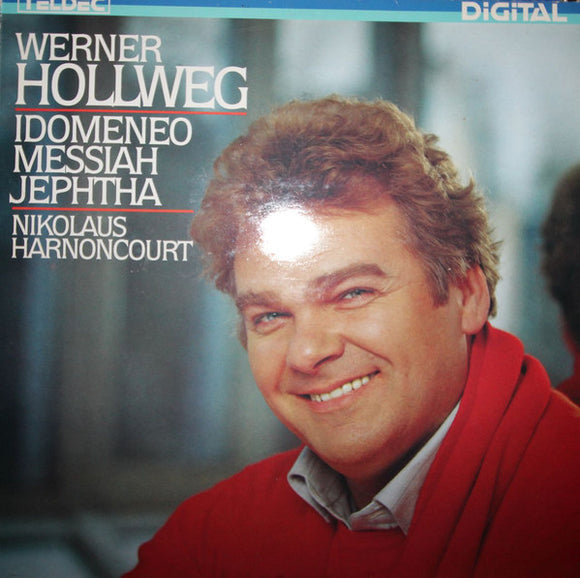 Werner Hollweg, Nikolaus Harnoncourt, Georg Friedrich Händel, Wolfgang Amadeus Mozart, Concentus Musicus Wien : Idomeneo/ Messiah/ Jephtha (LP)