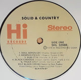 Bill Black Combo* Featuring Bob Tucker (2) : Solid & Country (LP, Album)