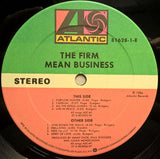 The Firm (7) : Mean Business (LP, Album, SP )