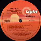 Reba Rambo & Dony McGuire : Messiah Bright Morning Star (LP, Album)